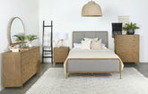 Orleans Furniture - Coaster - Arini 5-piece Eastern King Bedroom Set Sand Wash and Grey - 224301KE-S5